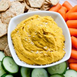 Curry Honey Hummus