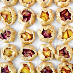 Miniature Stone Fruit Galettes