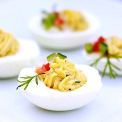 Chili-lime Deviled Eggs