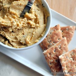 Homemade Roasted Garlic Hummus