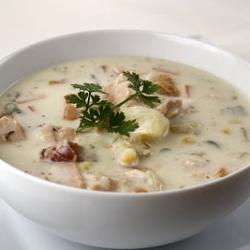 Adirondack Salmon Chowder