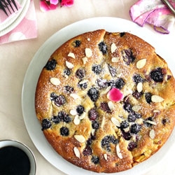 Summer Fruit Tea Cake