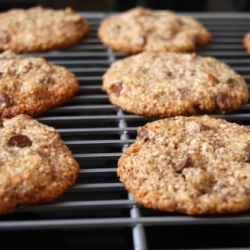 Flourless Chocolate Chip Cookies