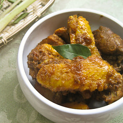 Dry Curry Chicken Recipe