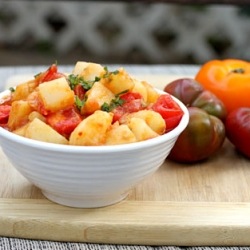 Spiced Tomato Potato Salad