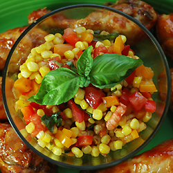 Sweet Corn Salad with Vinaigrette