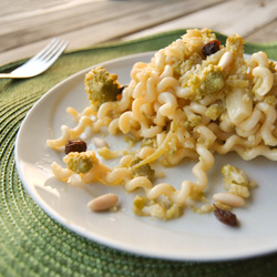 Pasta and Roman Cauliflower