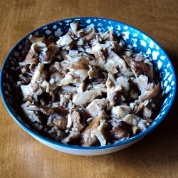 Fried Shiitake Mushrooms