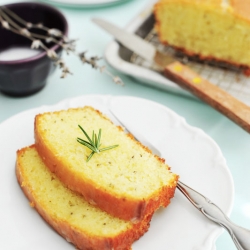 Rosemary Yogurt Cake & Lavender