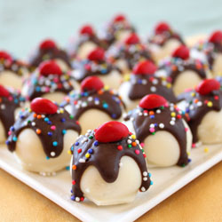 Banana Split Truffles