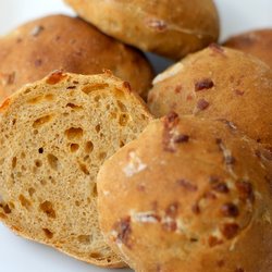 Cheddar & Onion Rye Rolls