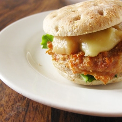 Chicken Sliders with Pear Ketchup