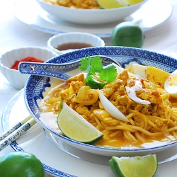 Coconut Chicken Noodle Soup