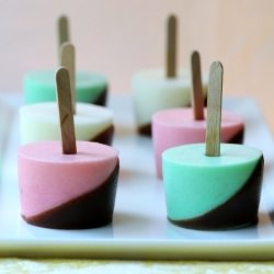 “Ice Cream” Martini Jelly Shots