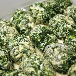 Baked Spinach Dumplings