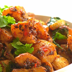 Dry Spiced Aloo