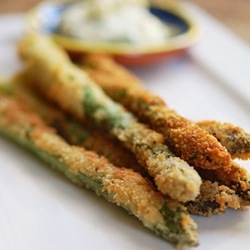 Parmesan Crumbed Asparagus