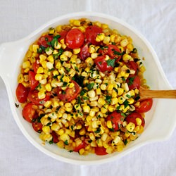 Fresh Corn & Tomato Sauté