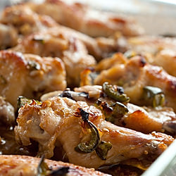 Jalapeno Ginger Chicken Wings