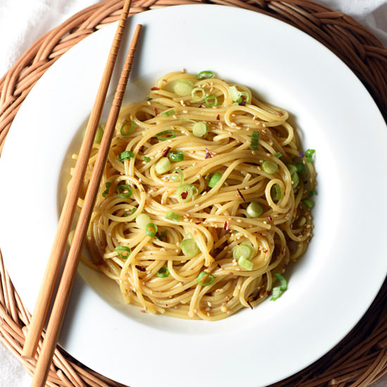 Simple Sesame Noodles