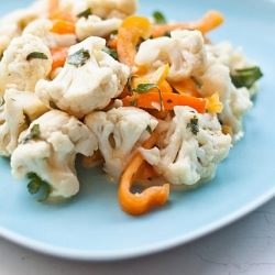 Marinated Cauliflower Salad