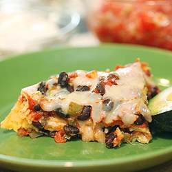 Black Bean Enchilada Casserole