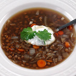 Slow Cooker Lentil Soup