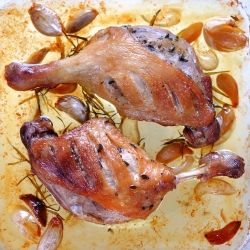 Confit-Style Roasted Duck