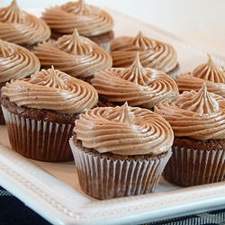 Nutella Fudge Cupcakes