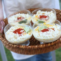 Elote en Vaso (Corn in a Cup)