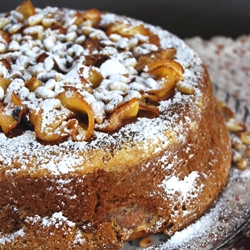 Yogourt Cake and Apples Chips