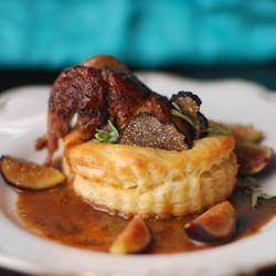 Quail in Puff Pastry