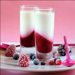 Mixed Berry Yogurt Gelée