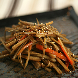 Sauteed Burdock Root