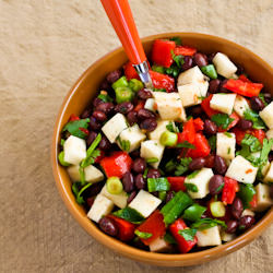 Black Bean Salad with Jicama