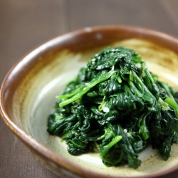 Seasoned Spinach / Sigeumchi Namul