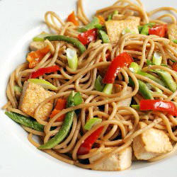 Meatless Monday Pasta Stir Fry