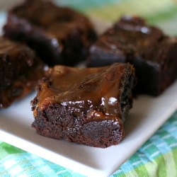 Salted Caramel Brownies