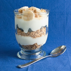 Banana Blueberry Yogurt Parfait