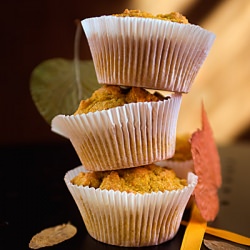 Kuri Squash Corn Muffins