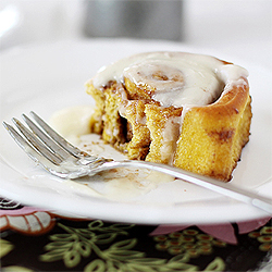 Pumpkin Cinnamon Rolls