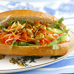 Vietnamese Banh Mi Sandwich