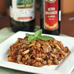 Eggplant And Fig Caponata