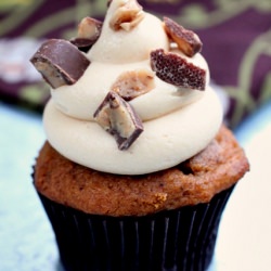 Caramel Pumpkin Pie Cupcakes