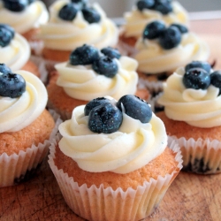 Blueberry & Lime Cupcakes