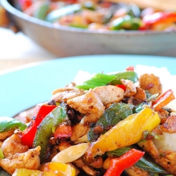 Chicken and Pepper Stir Fry