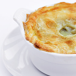 Chicken Pot Pie with Puff Pastry