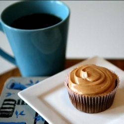 Mocha Cupcakes with Espresso Frosting