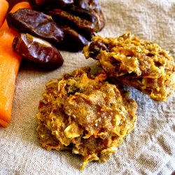 Carrot and Date Cookies