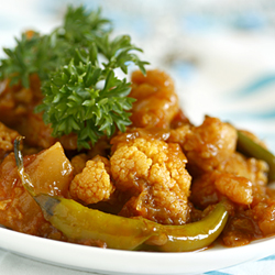 Gobi Tamatar (Cauliflower Tomato)